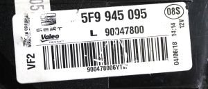 SEAT LEON 3 SOL DIS STOP 13-17 ORIJINAL CIKMA 5F9945095