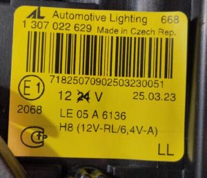 BMW 3 SERISI E92 E93 XENON SOL FAR 06-08 ORIJINAL SIFIR 1307022629