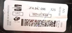 SEAT LEON 4 SAG DIS STOP 20-25 ORIJINAL CIKMA 5FA945096