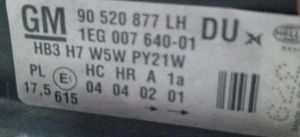 OPEL ASTRA G SOL FAR 98-09 ORIJINAL CIKMA 1EG00764001