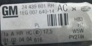OPEL ASTRA G SAG FAR 98-09 ORIJINAL CIKMA 1EG007640-14