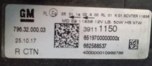 OPEL ASTRA K XENON ILUX LED SAG FAR 15-19 ORIJINAL CIKMA 39111150 39216451