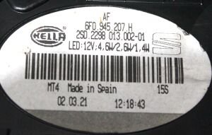SEAT IBIZA 5 LED SOL STOP 17-21 ORIJINAL SIFIR 6F0945207H