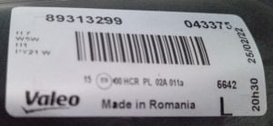 OPEL CORSA D SOL FAR 06-11 ORIJINAL SIFIR 89313299