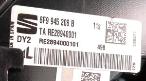 SEAT ARONA LED SAG DIS STOP 18-22 ORIJINAL CIKMA 6F9945208B