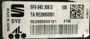 SEAT ARONA LED SAG IC STOP 18-22 ORIJINAL CIKMA 6F9945308D