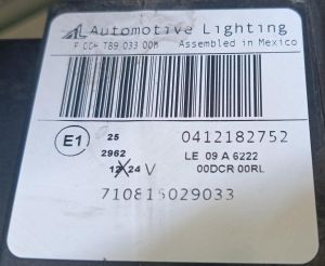 BMW X3 SERISI F25 XENON SOL FAR 10-17 ORIJINAL CIKMA 7217293 710815029033