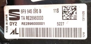 SEAT ARONA SOL DIS STOP 18-22 ORIJINAL CIKMA 6F9948095B