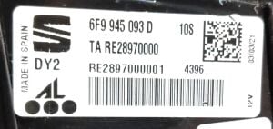 SEAT ARONA SOL IC STOP 18-22 ORIJINAL CIKMA 6F9945093D