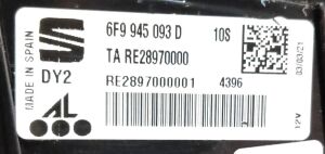 SEAT ARONA SOL IC STOP 18-22 ORIJINAL CIKMA 6F9945093D