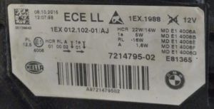 BMW 3 SERISI F30 F31 LCI LED SOL FAR 14-18 ORIJINAL CIKMA 7419633-02 A9741963302 63117419633