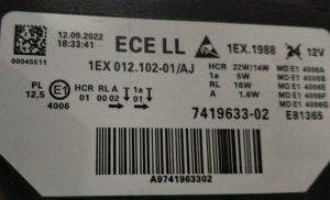 BMW 3 SERISI F30 F31 LCI LED SOL FAR 14-18 ORIJINAL CIKMA 7419633-02 A9741963302 63117419633
