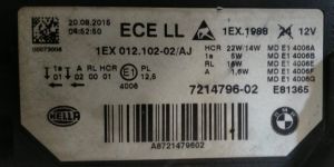 BMW 3 SERISI F30 F31 LCI LED SAG FAR 14-18 ORIJINAL CIKMA 63117419634-02 7214796-02 1EX012102-02 7419634-04 1EX012102-52