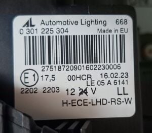 MINI COOPER SAG FAR 07-15 ORIJINAL SIFIR 63122751872 710301225304