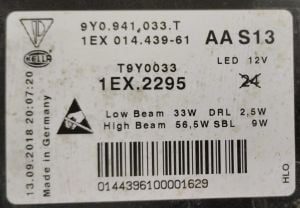 PORSCHE CAYENNE 959 LED SOL FAR 19-21 ORIJINAL CIKMA 1EX014439-61 9Y0.941.033.T
