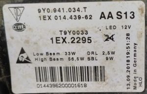 PORSCHE CAYENNE 959 LED SAG FAR 19-21 ORIJINAL CIKMA 1EX014439-62 9Y0.941.034.T