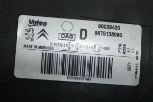PEUGEOT 301 SAG FAR 12-16 ORIJINAL CIKMA 9675138980