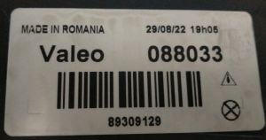 PEUGEOT 307 SAG FAR 02-08 ORIJINAL SIFIR 088033 89309129