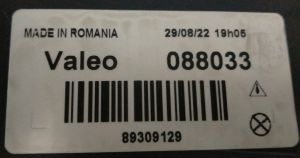 PEUGEOT 307 SAG FAR 02-08 ORIJINAL SIFIR 088033 89309129