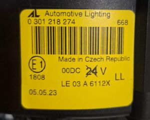 MINI COOPER R50 R52 R53 XENON SAG FAR 04-08 ORIJINAL SIFIR 63127198736 710301218274