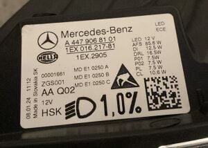 MERCEDES VITO W447 MAKYAJLI MULTIBEAM LED SOL FAR 24-25 ORIJINAL SIFIR A4479068101